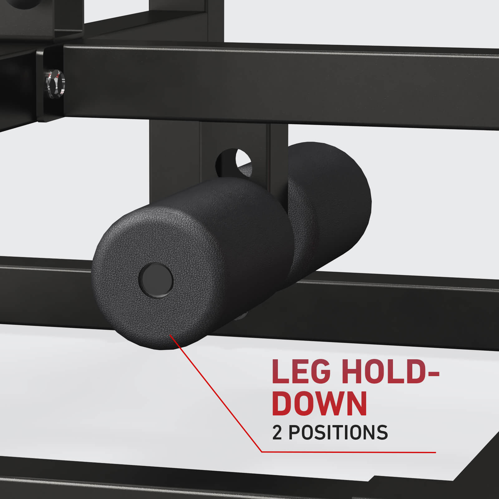 gmwd bench press machine v1 detail leg hold down