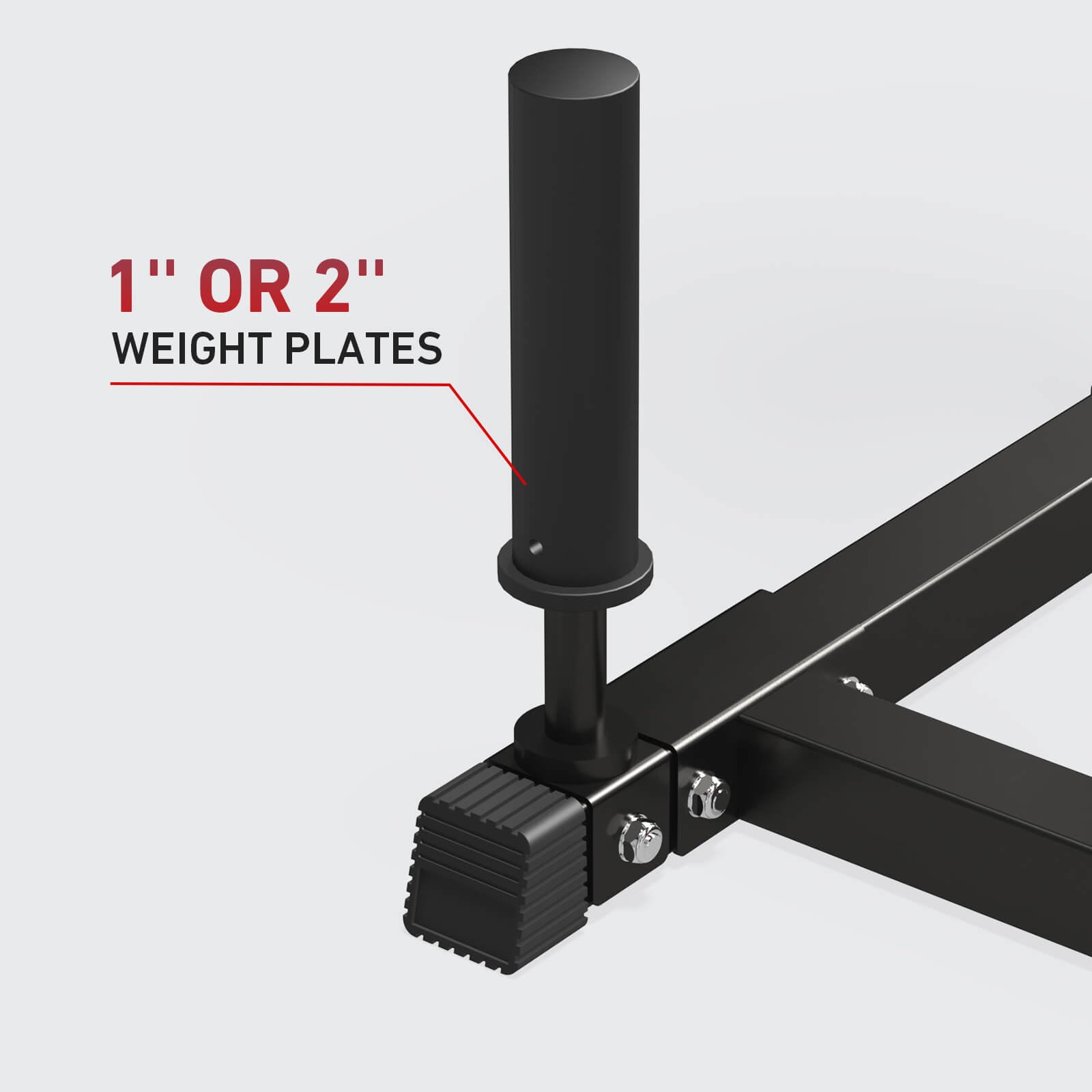 gmwd bench press machine v1 detail weight storage posts