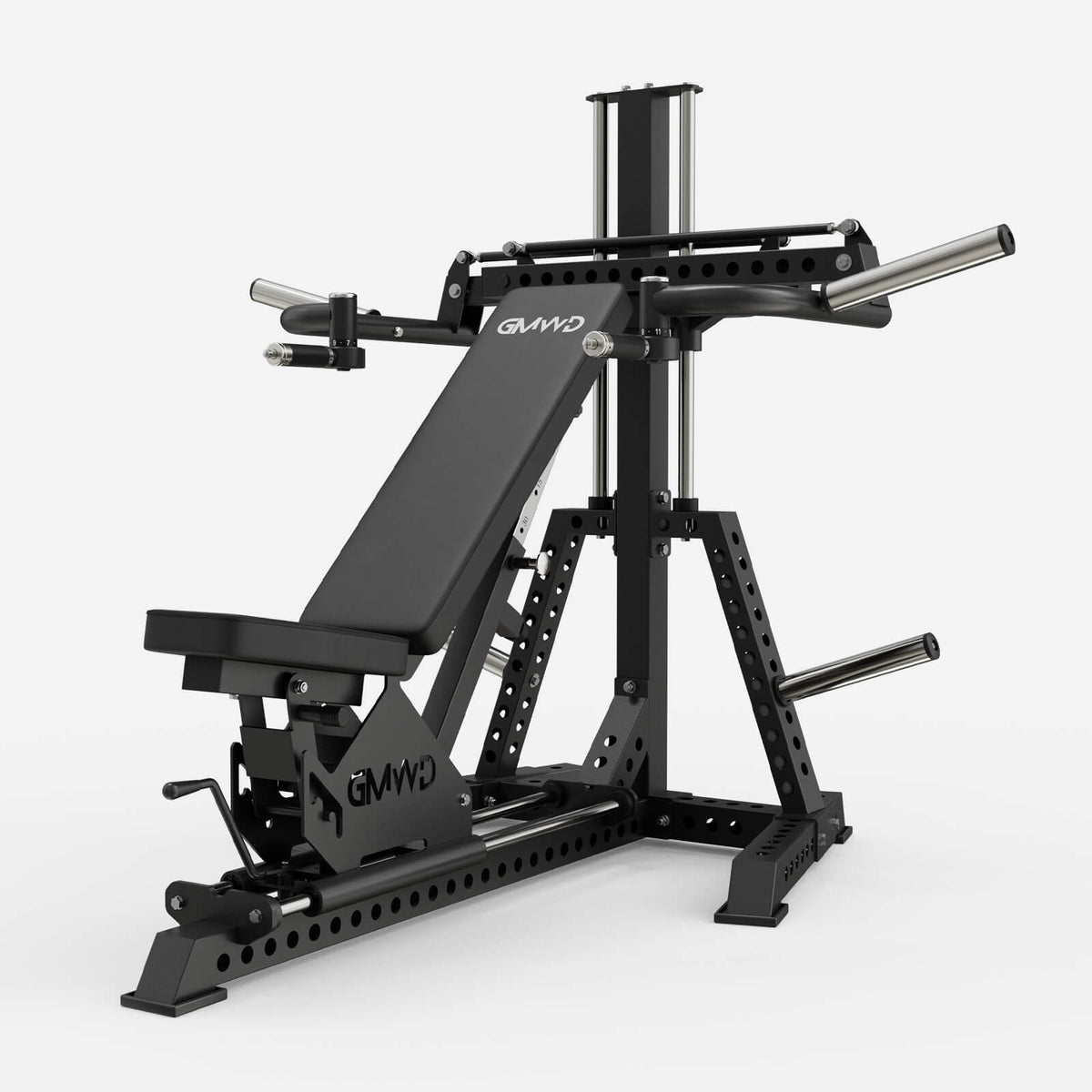GMWD V8 FID Bench Press & Shoulder Press Machine | 3x3 Steel