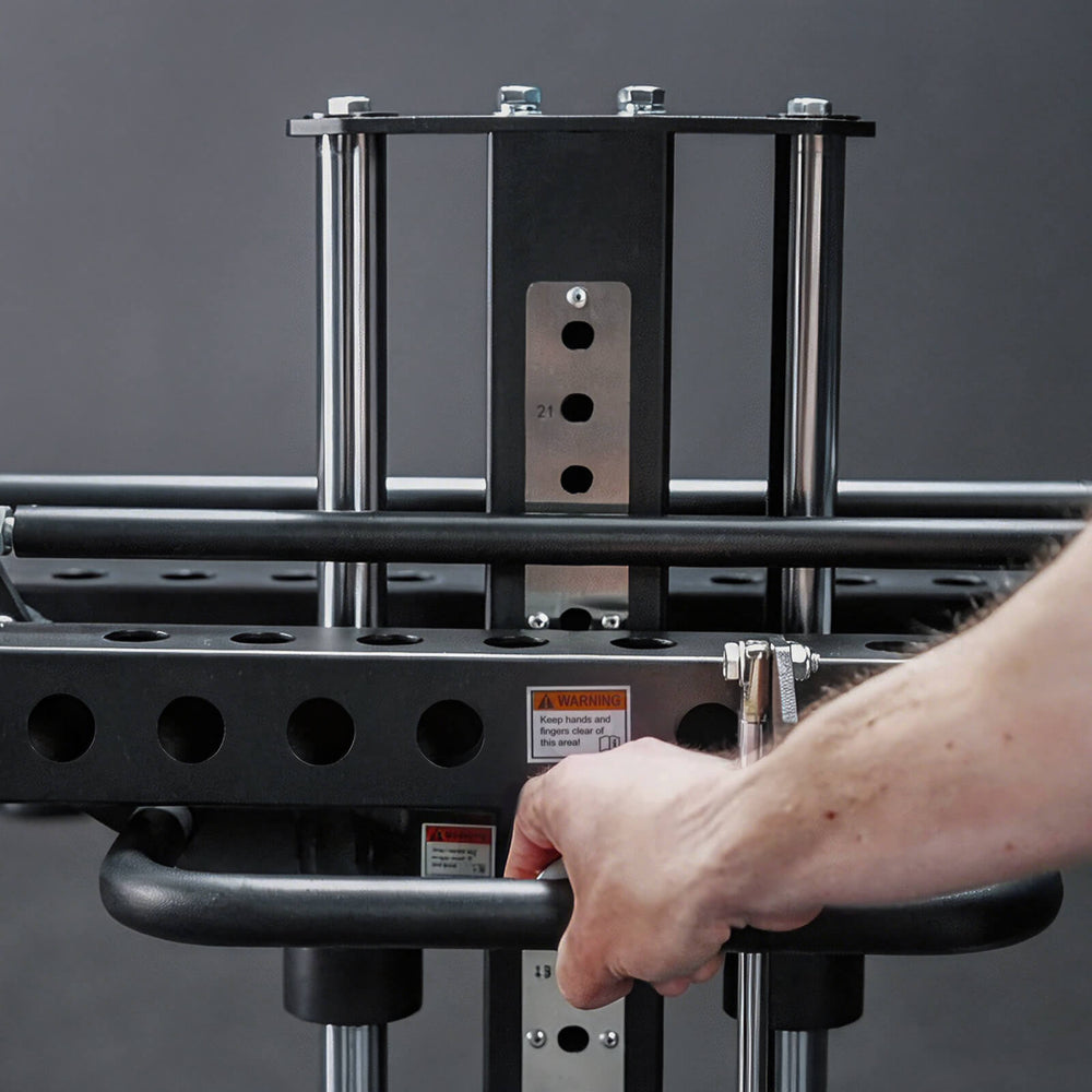 GMWD V8 FID Bench Press & Shoulder Press Machine | 3x3 Steel