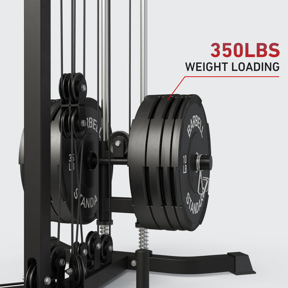 Functional Trainer, Dual Pulley Cable Crossover Machine - GMWD