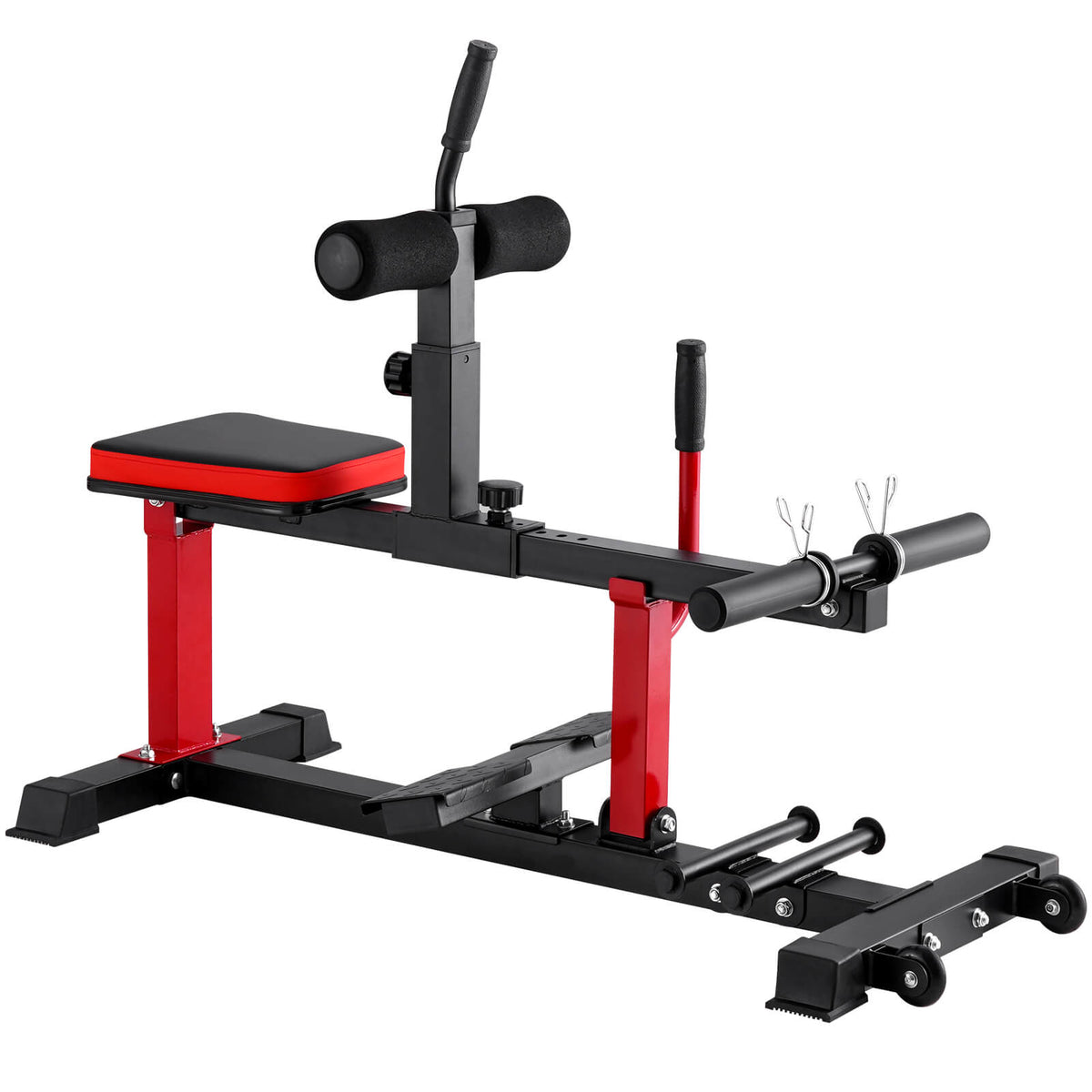 Leg Riser Machine GMWD Seated Calf Raise Machine 550LBS Plate-loaded Leg Exercise Homegym