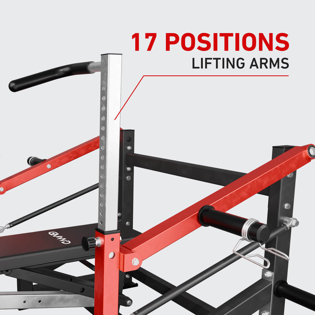 Multi-Angle Leverage Chest Press - Incline, Flat & Shoulder - GMWD
