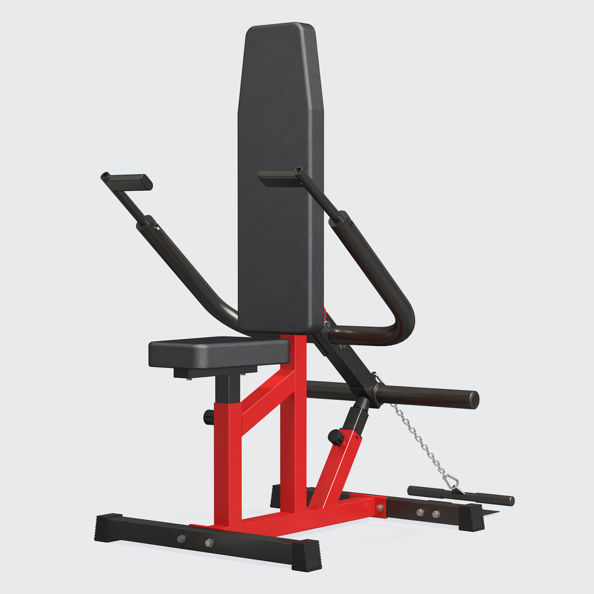 Dip Machine GMWD Adjustable Seated Dip Machine, Plate Loaded Tricep Pushdown Machine