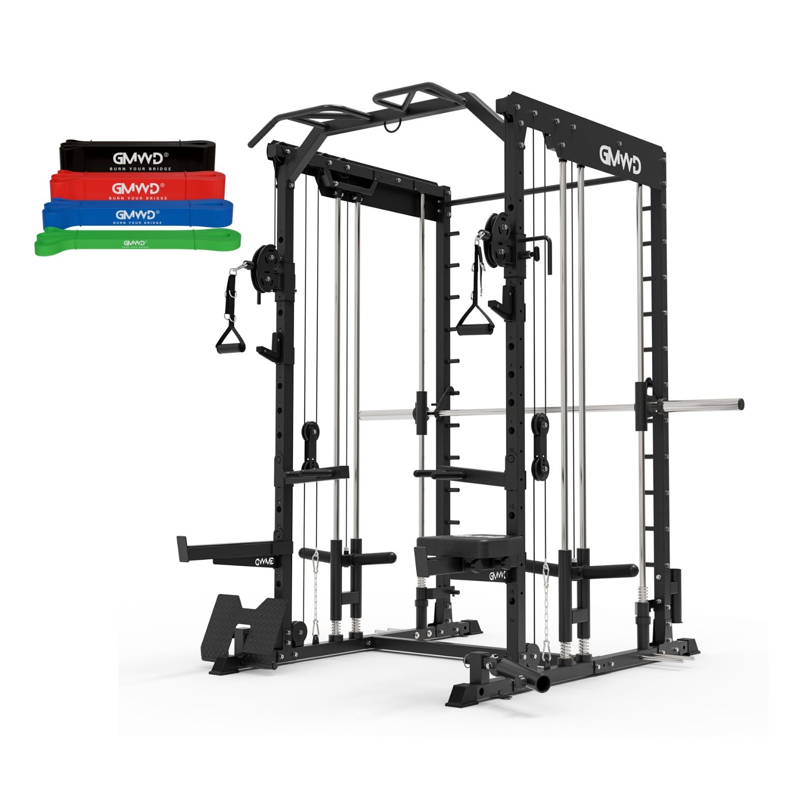 Dual Action Smith Machine with Functional Trainer SM01