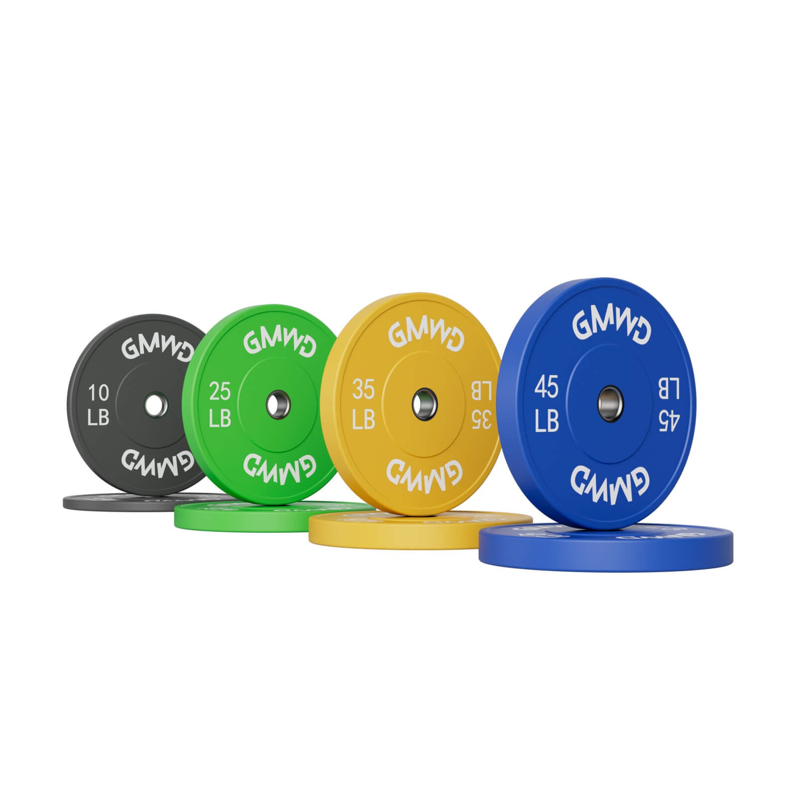 EZ Grip Bumper Plates 230LBS Colorful