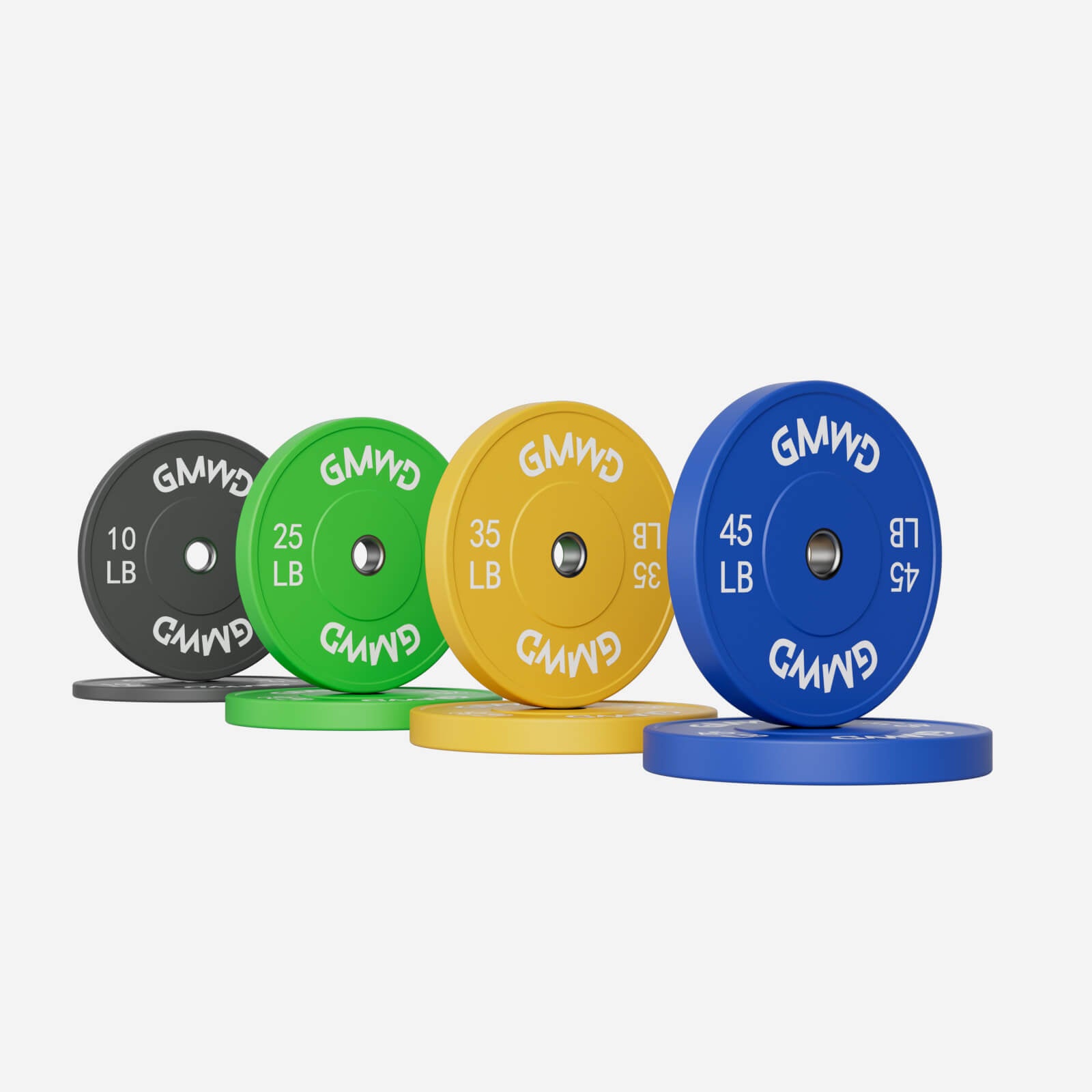 EZ Grip Bumper Plates 230LBS Colorful