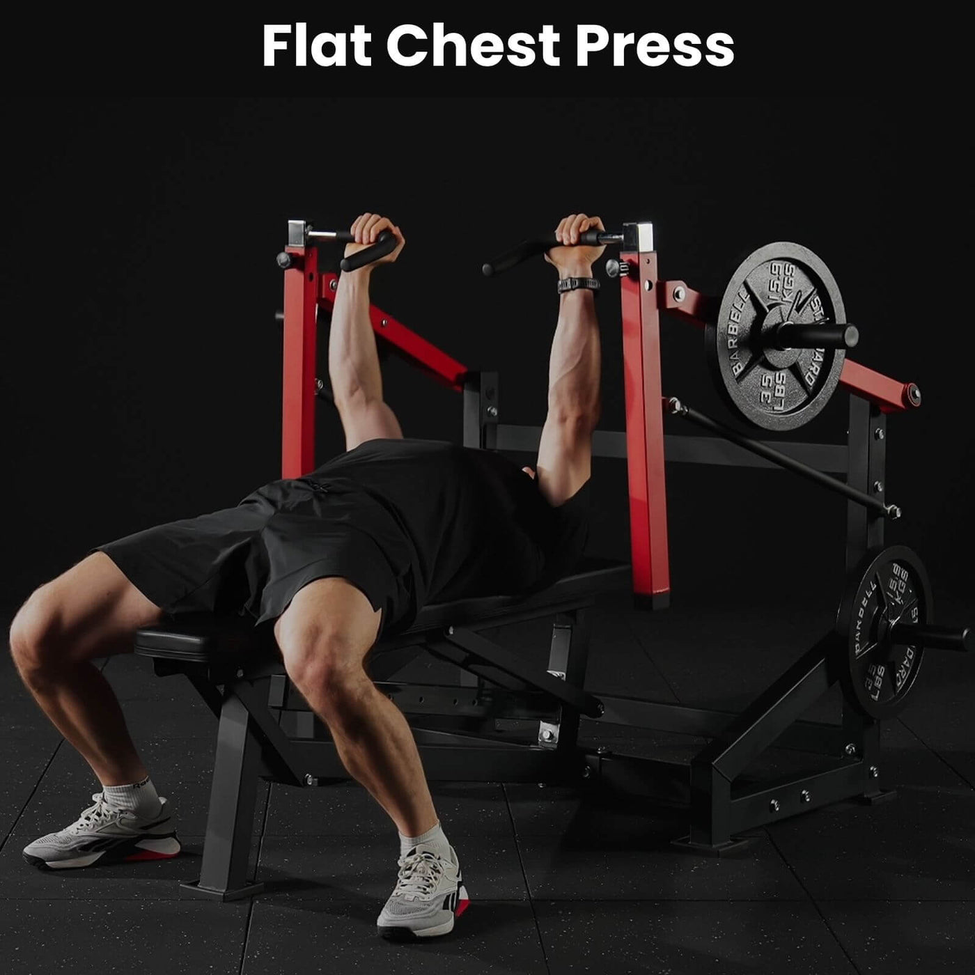 Multi-Angle Leverage Chest Press - Incline, Flat & Shoulder - GMWD