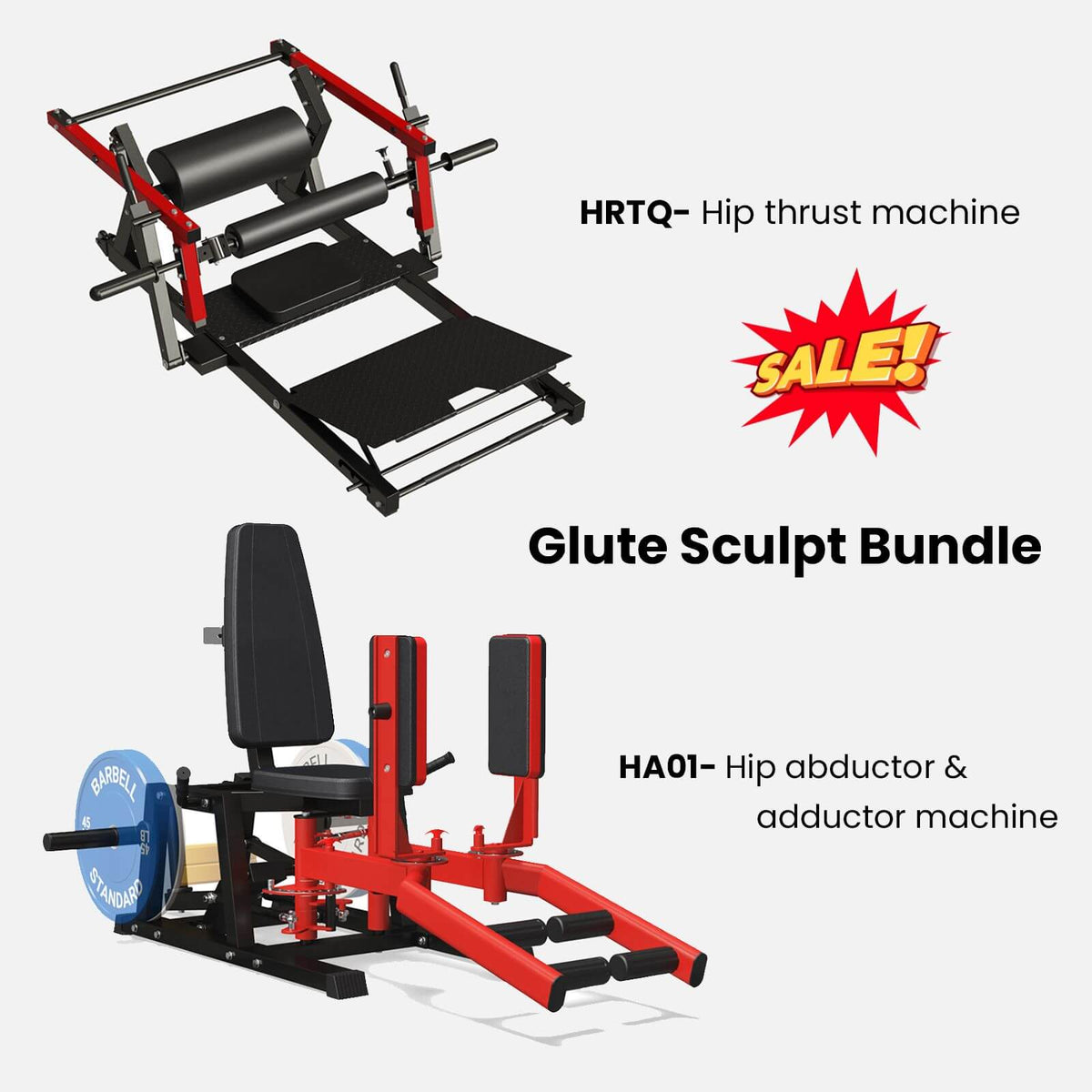 Glute Sculpt Bundle, Hip Thrust & Hip Abductor - GMWD