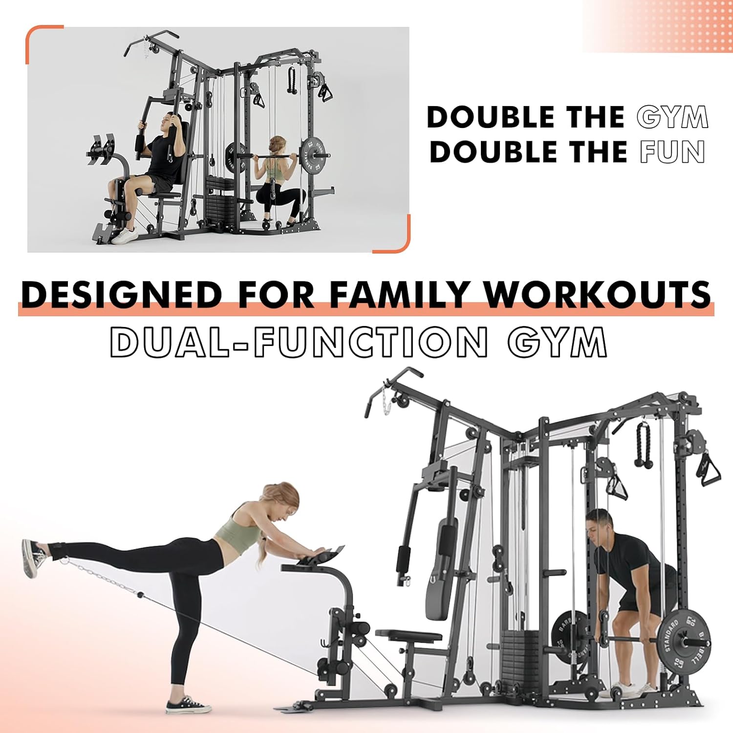 Multi Gym Station Smith Machine HSM