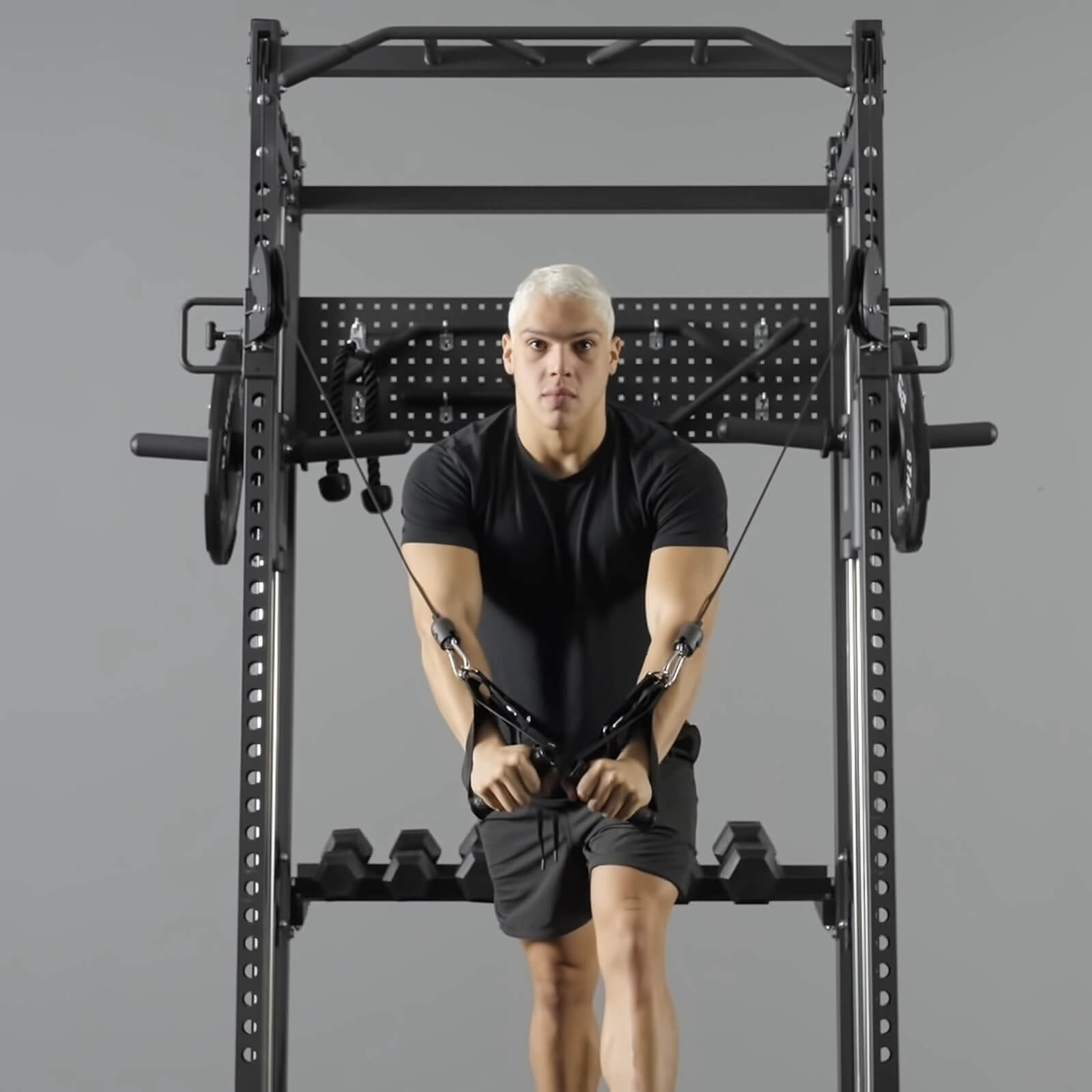 Half Rack with Functional Trainer HR01