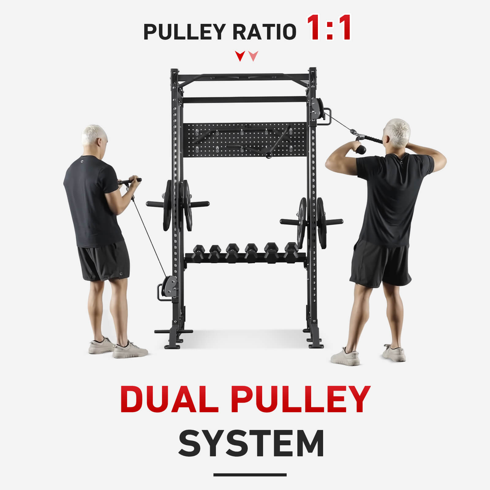 Half Rack with Functional Trainer HR01