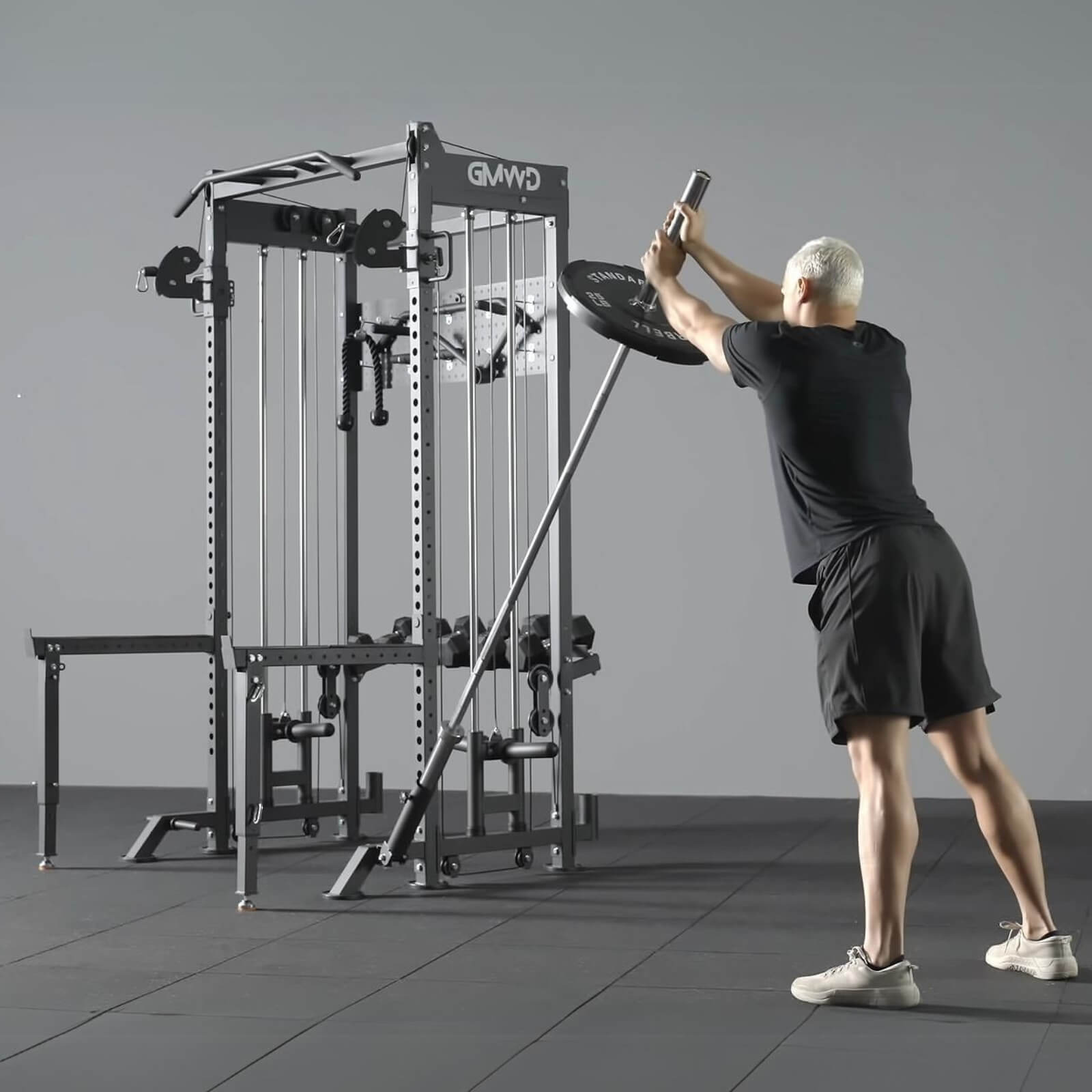 Half Rack with Functional Trainer HR01