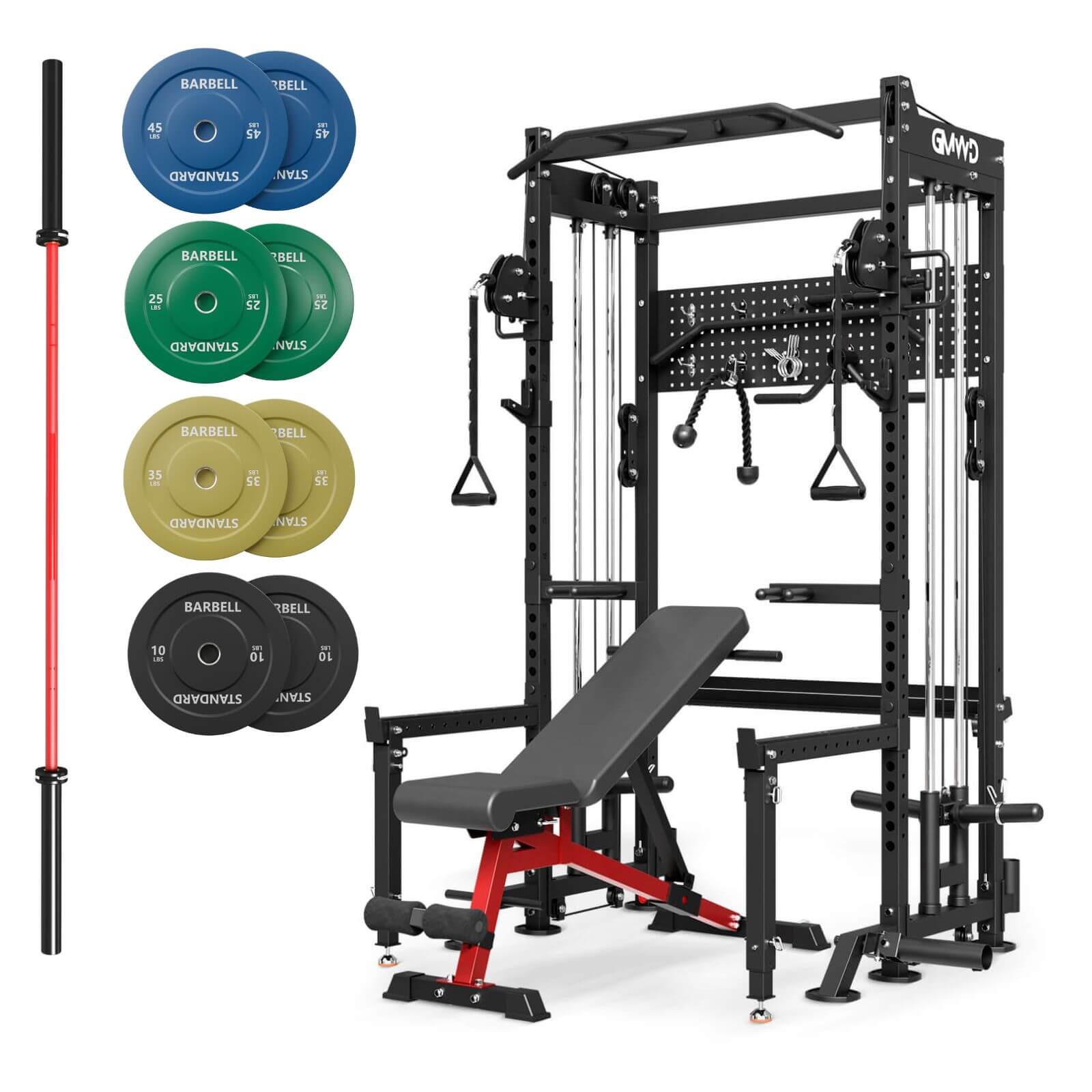 Half Rack with Functional Trainer HR01