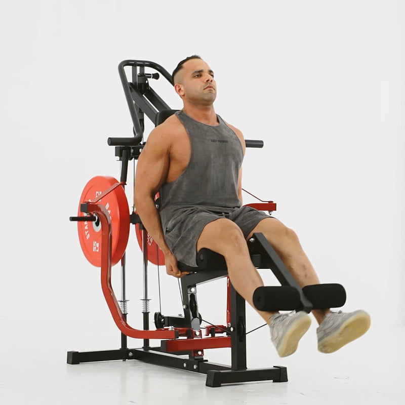 Home Gym Station Chest Fly Shoulder Press PEC Fly LAT Pulldown - GMWD
