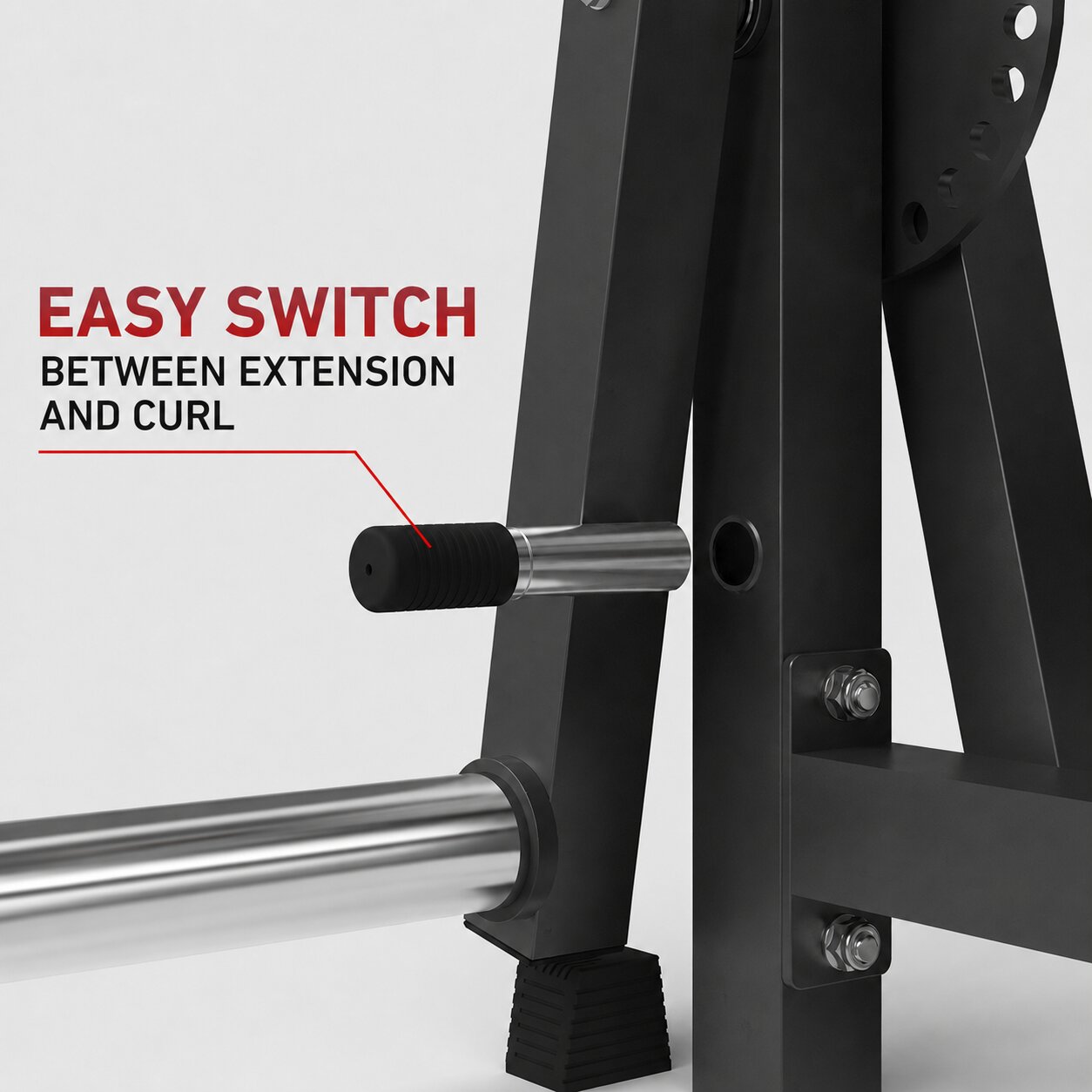 Máquina de extensión y flexión de piernas sentado LE01