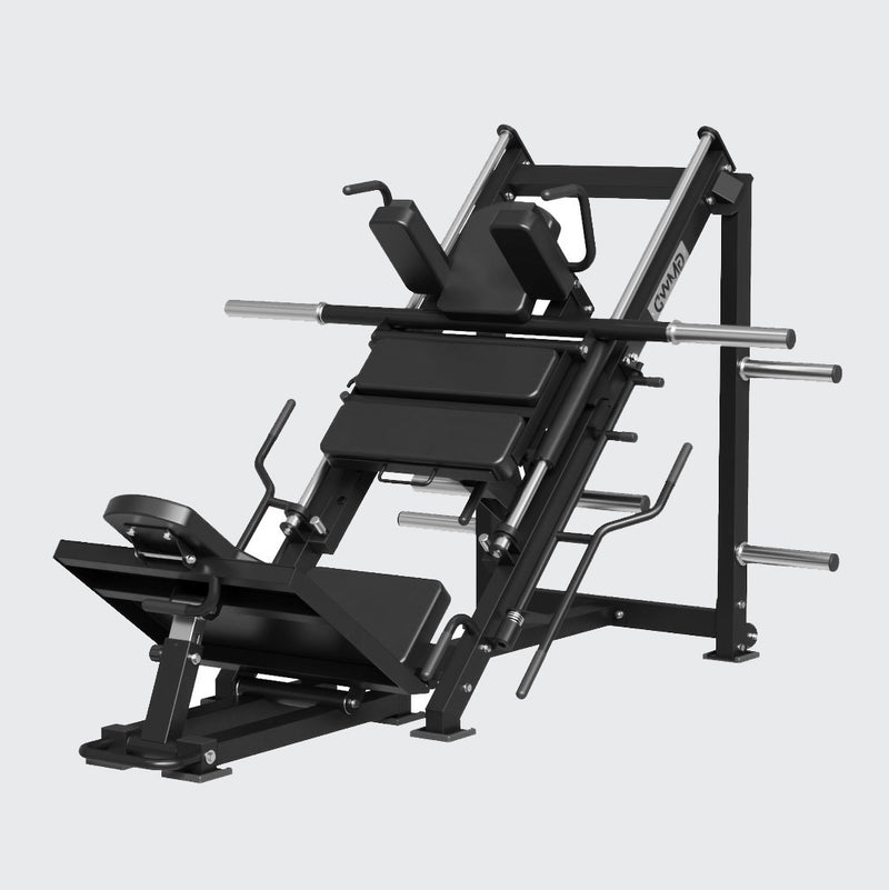 GMWD PRO Leg Press Hack Squat Machine, Commercial Compact Leg Machine