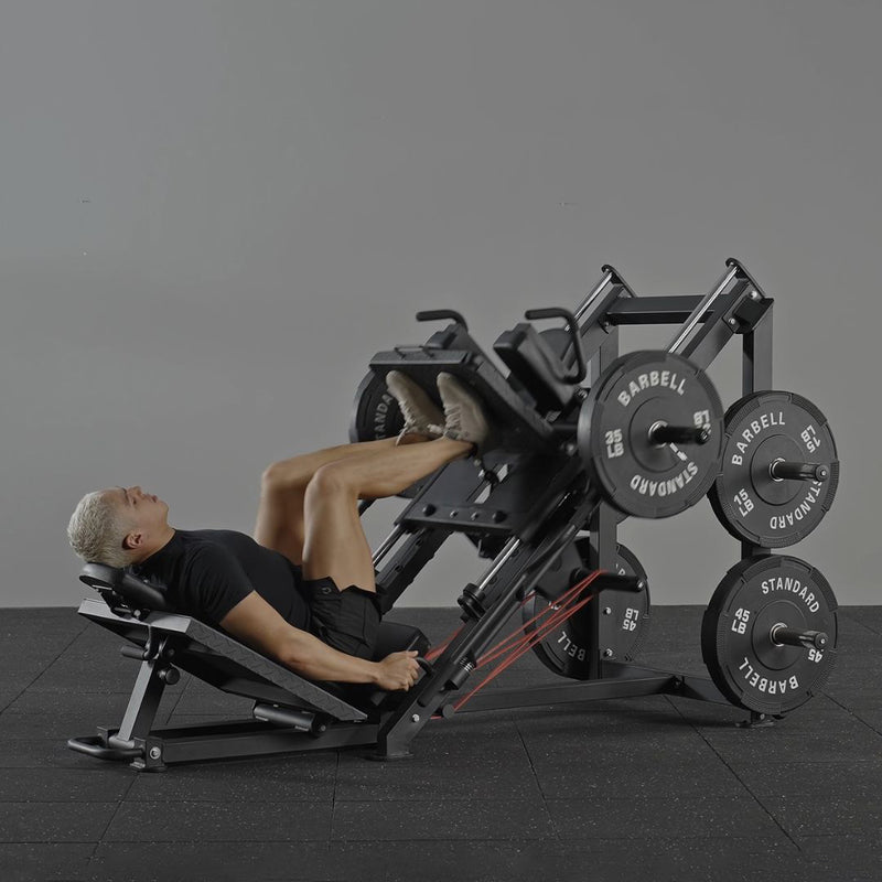 GMWD PRO Leg Press Hack Squat Machine, Commercial Compact Leg Machine