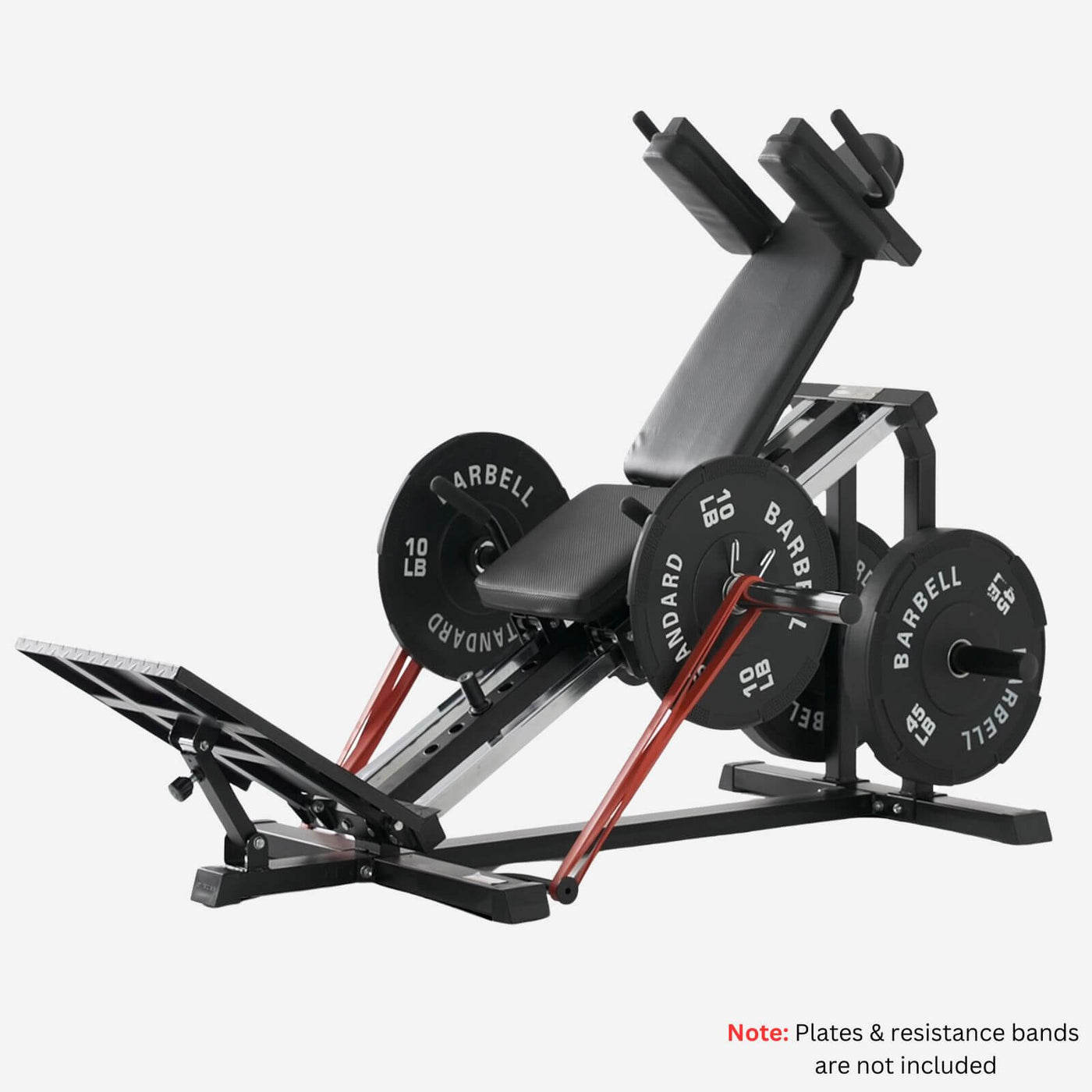 Leg Sled Hack Squat Machine, Compact Leg Press Equipment - GMWD