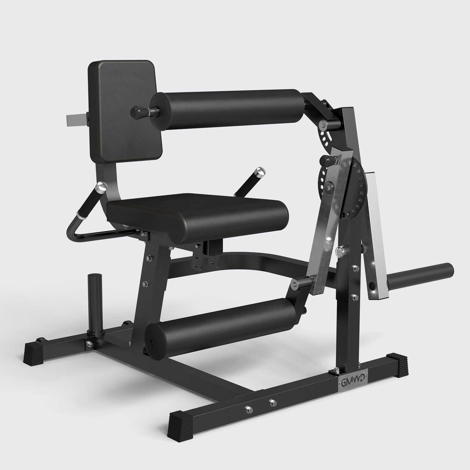 GMWD Leg Curl And Extension Machine 2024 Adjustable Plate-loaded Leg Thigh  Machine