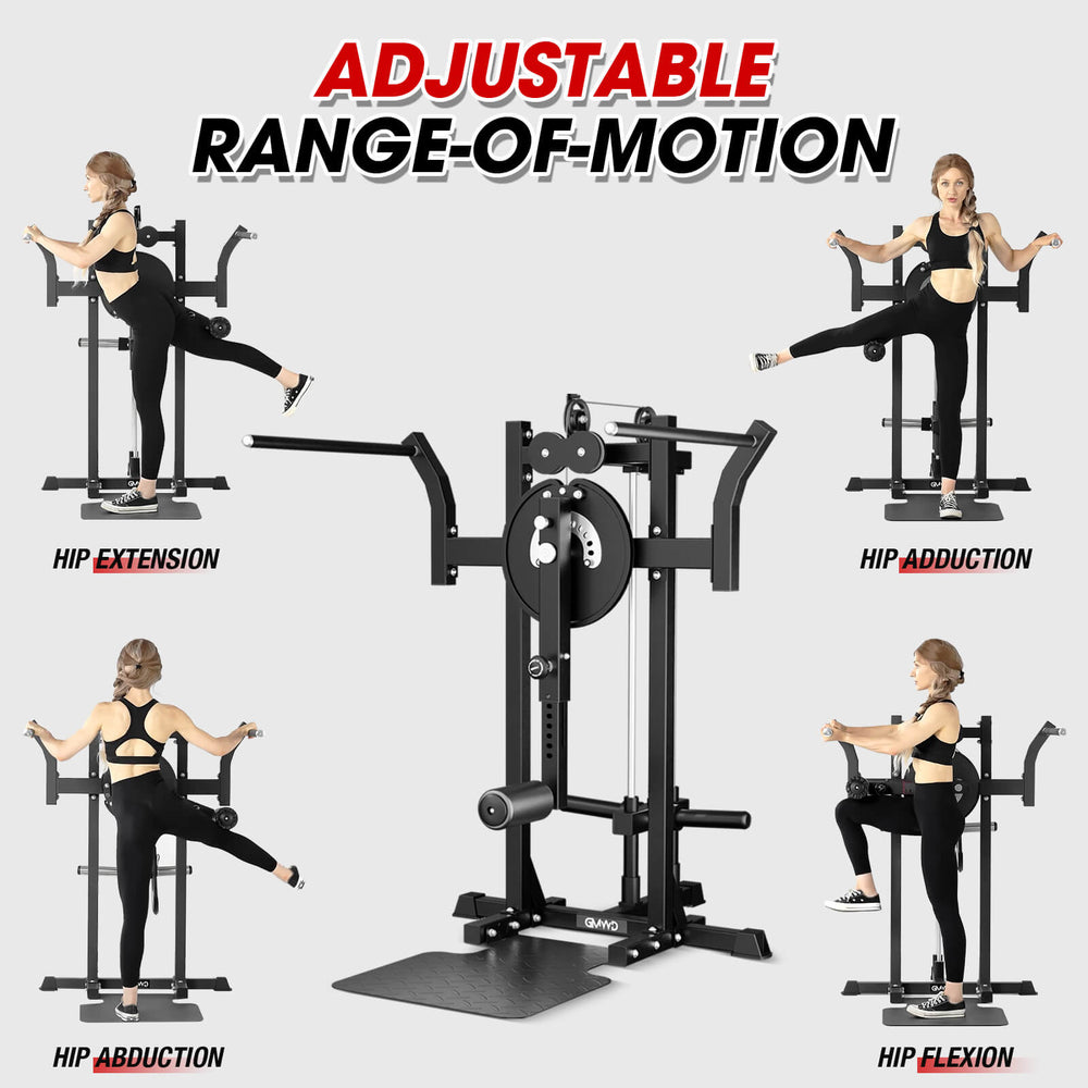 Multi Movement Machine Standing Multi Hip Machine, Elimination of Muscle Imbalances - GMWD