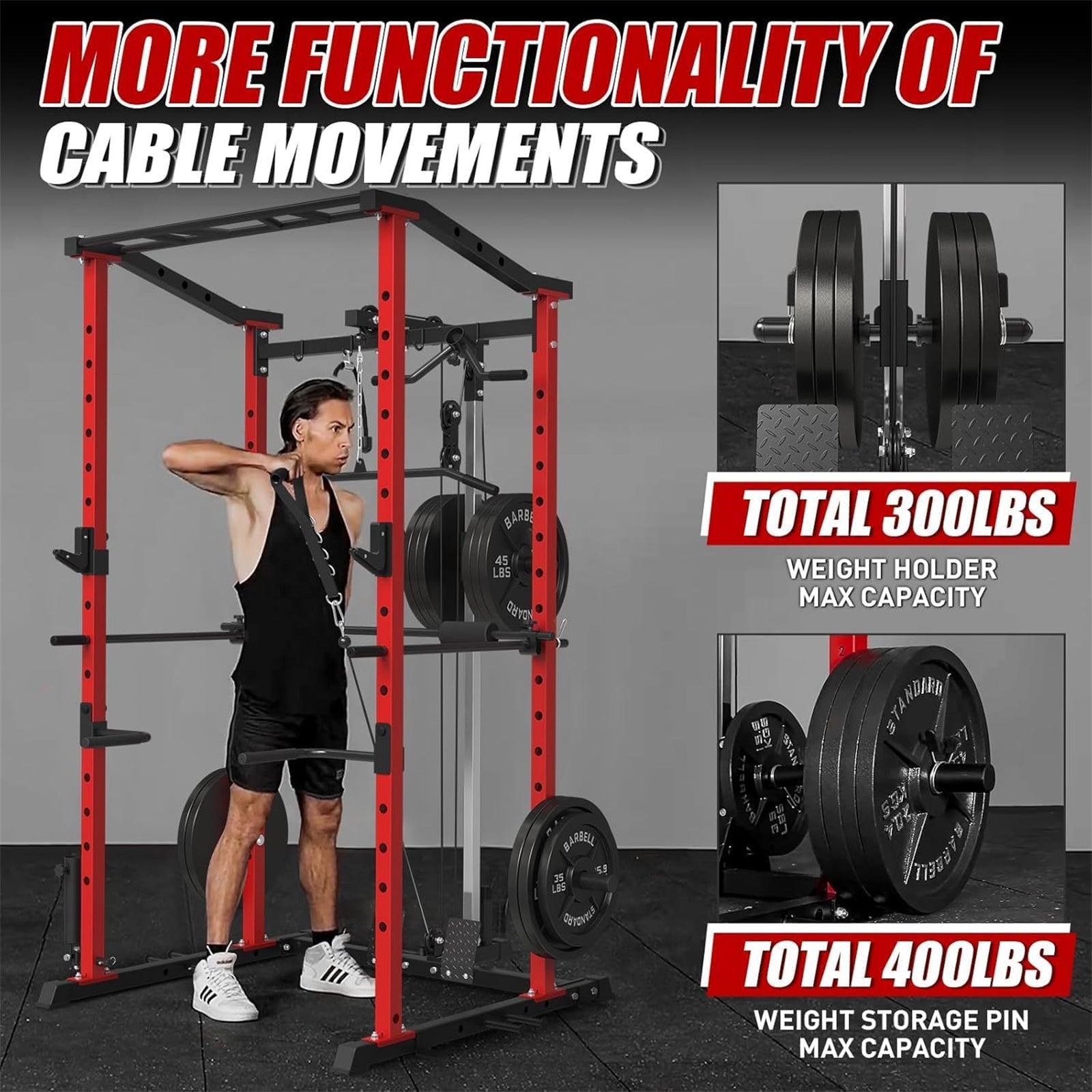 Power Cage with Lat Pulldown C3