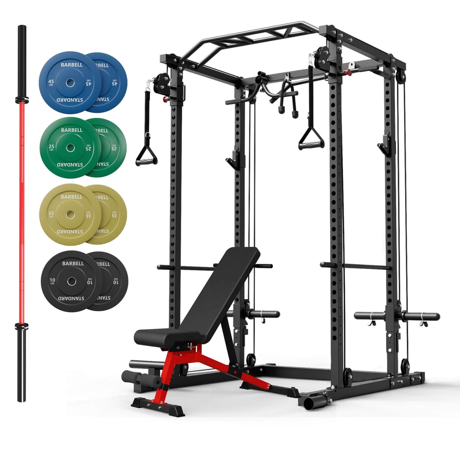 Power Rack with Functional Trainer PC00