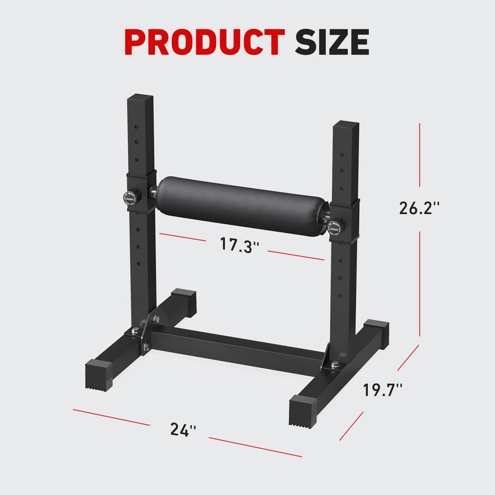 Adjustable Height Bulgarian Split Squat Stand For Home Gym KORIKAHM ...