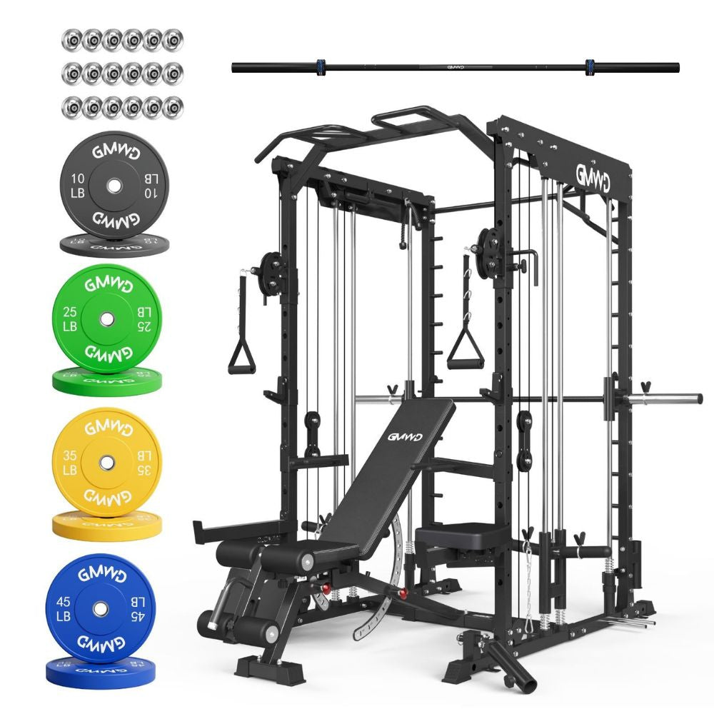 Dual Action Smith Machine with Functional Trainer SM01