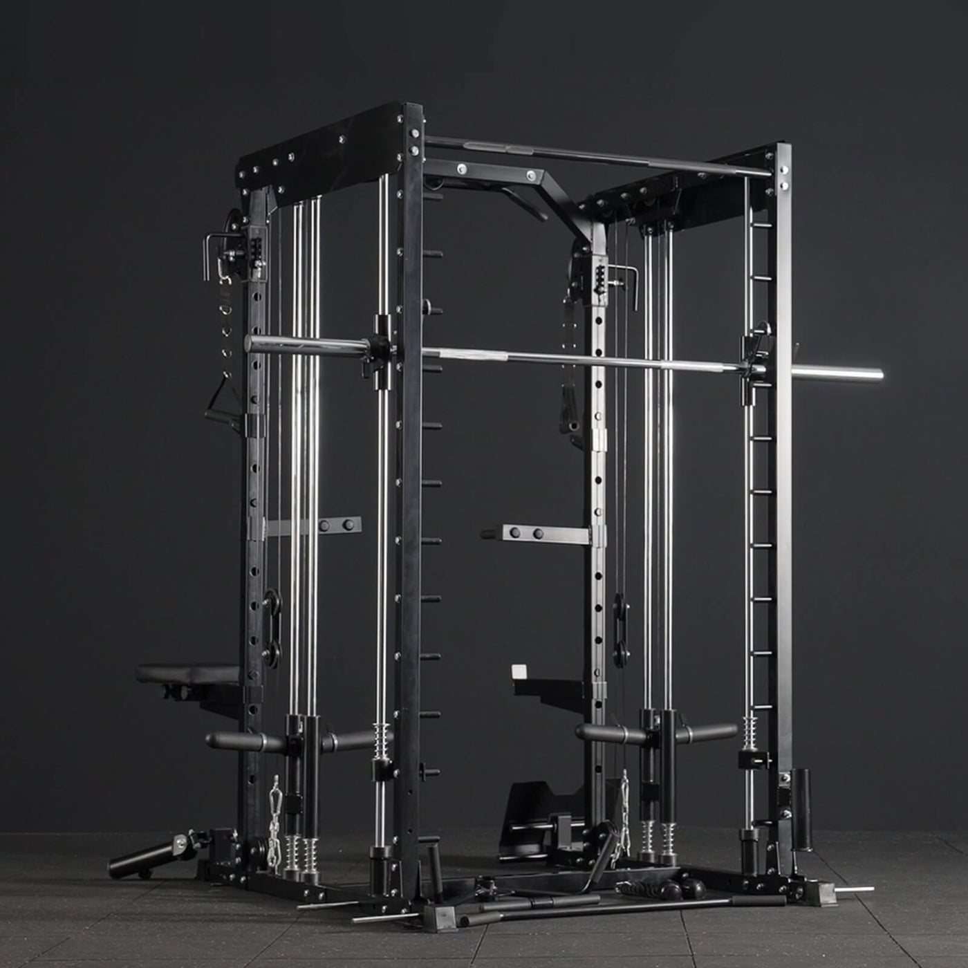 GMWD Dual Action Smith Machine with Functional Trainer with Cables