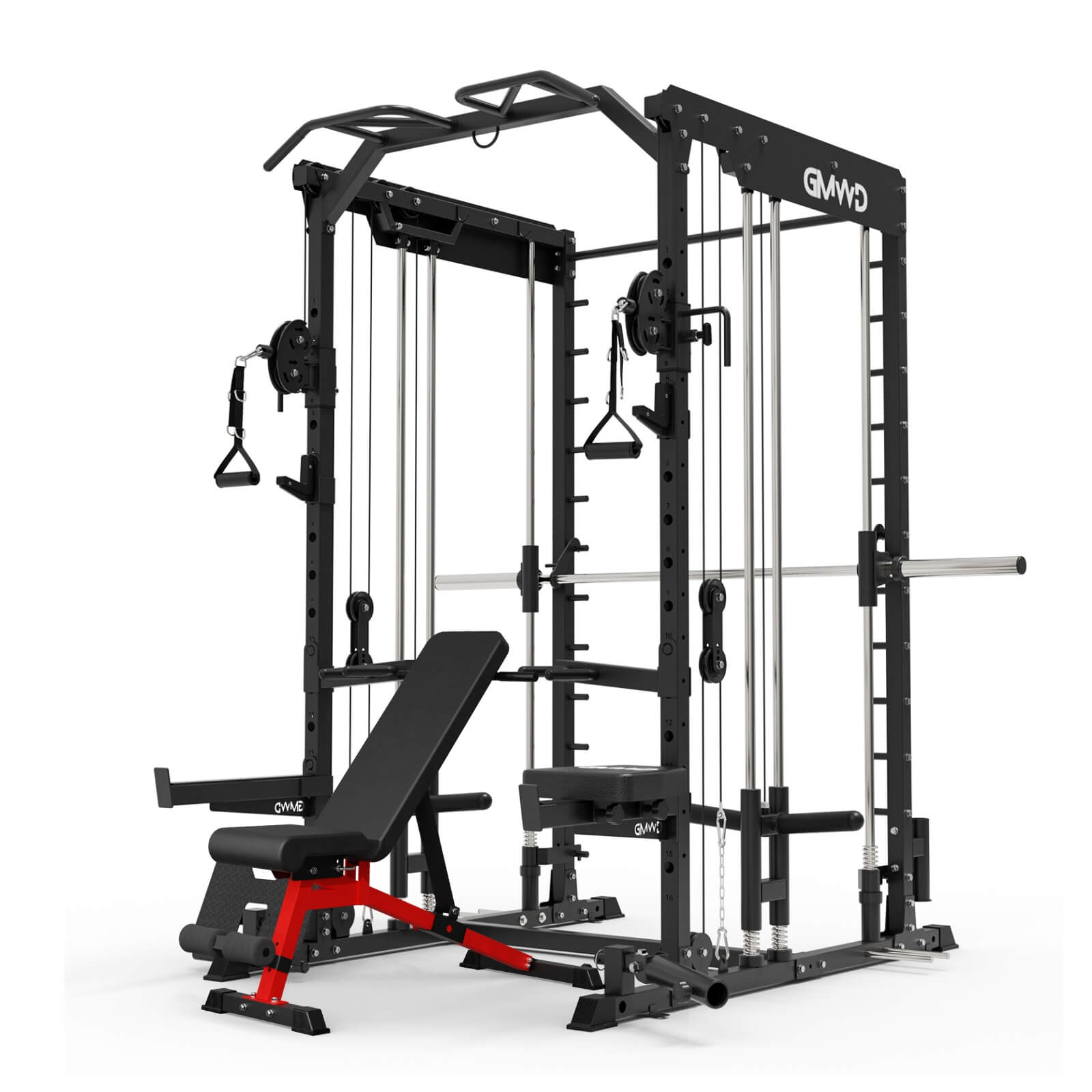 Dual Action Smith Machine with Functional Trainer SM01