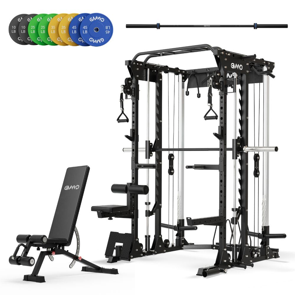 All-In-One Smith Machine with Functional Trainer SM12 2.0
