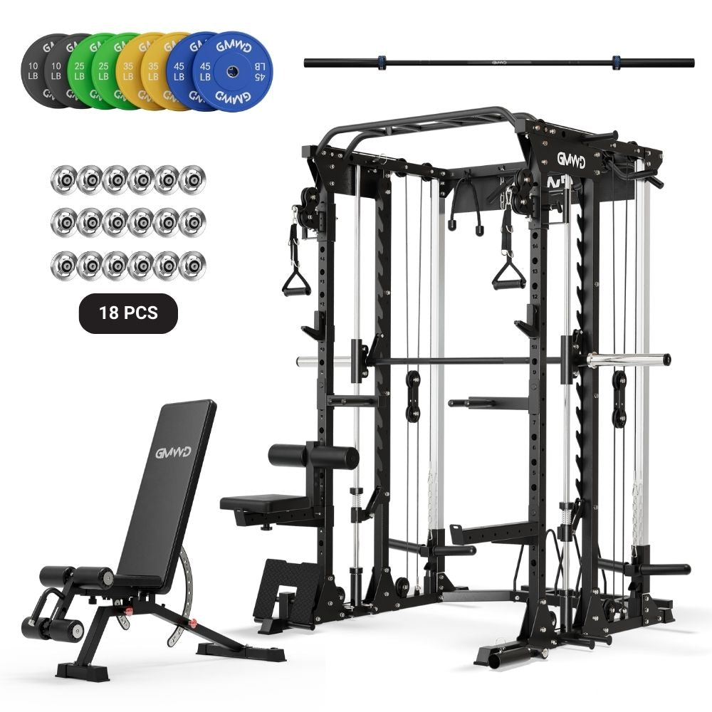 All-In-One Smith Machine with Functional Trainer SM12 2.0