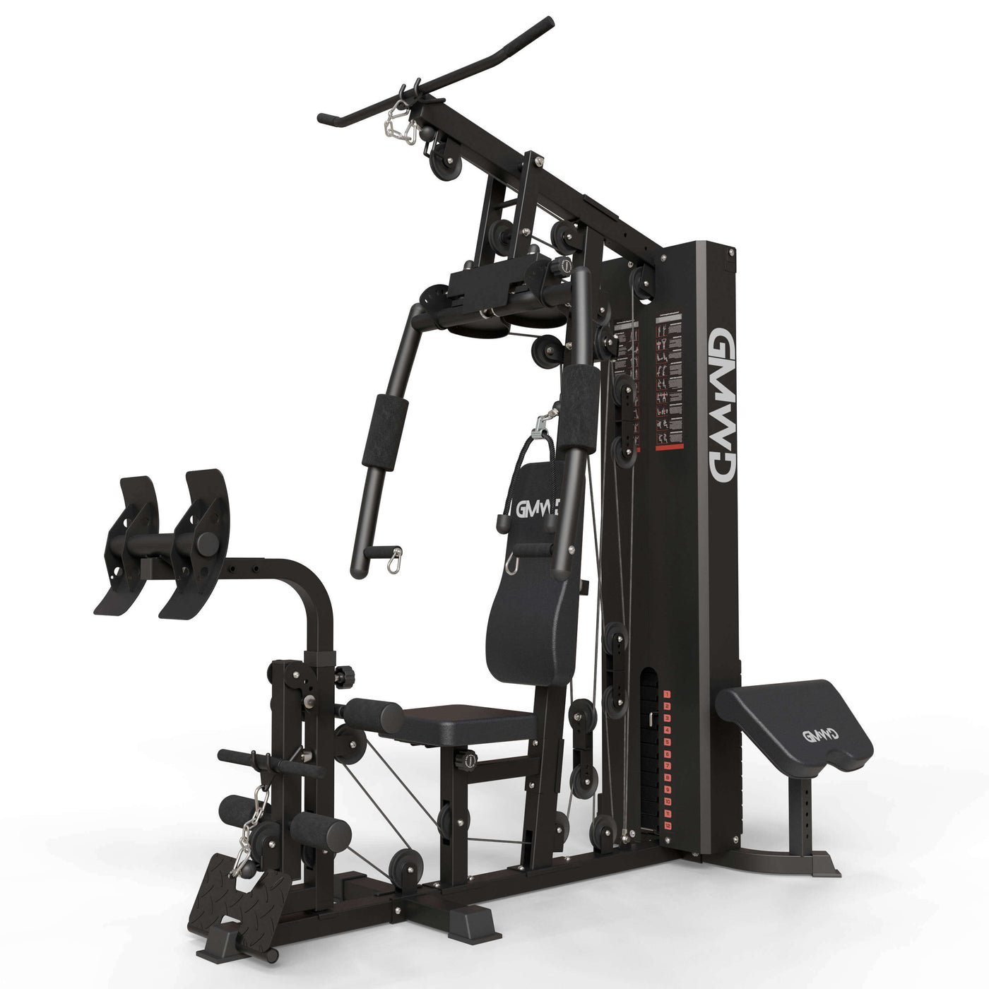 GMWD Multi Gym Station with Weight Stack, Multi-Stack Gym Systems